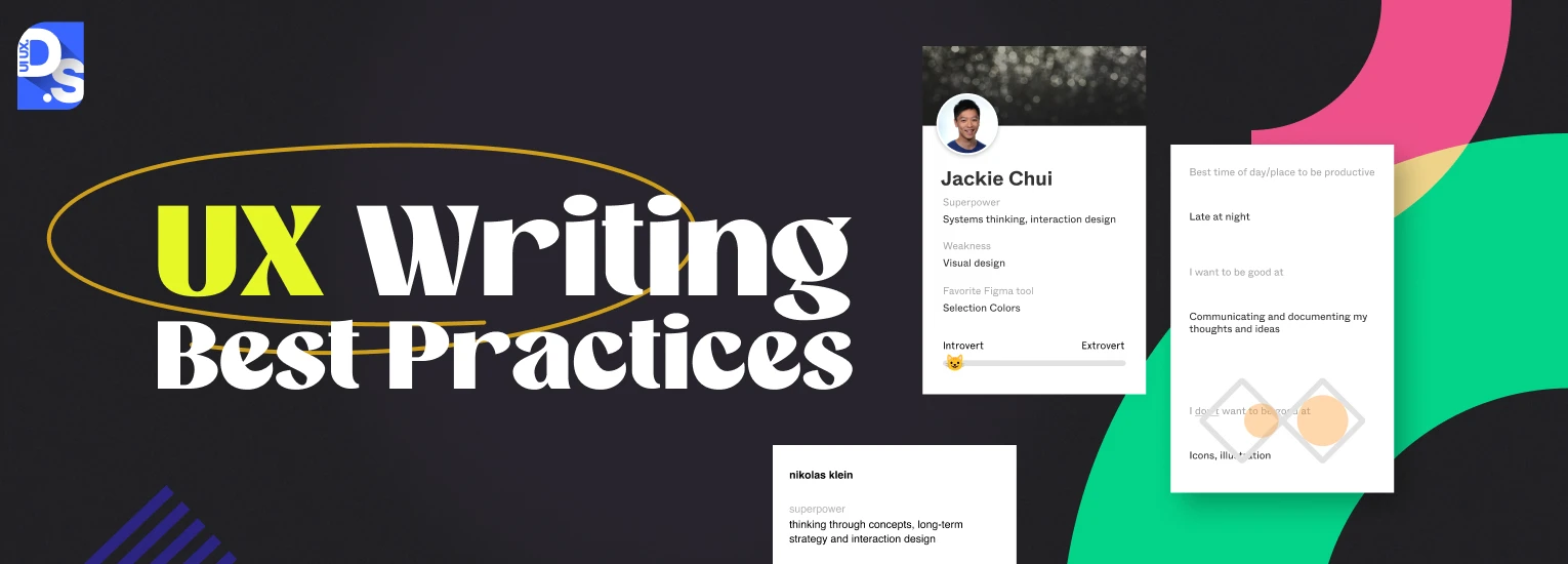 UX Writing Best Practices